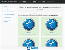 Tablet Screenshot of ds.totvs.com
